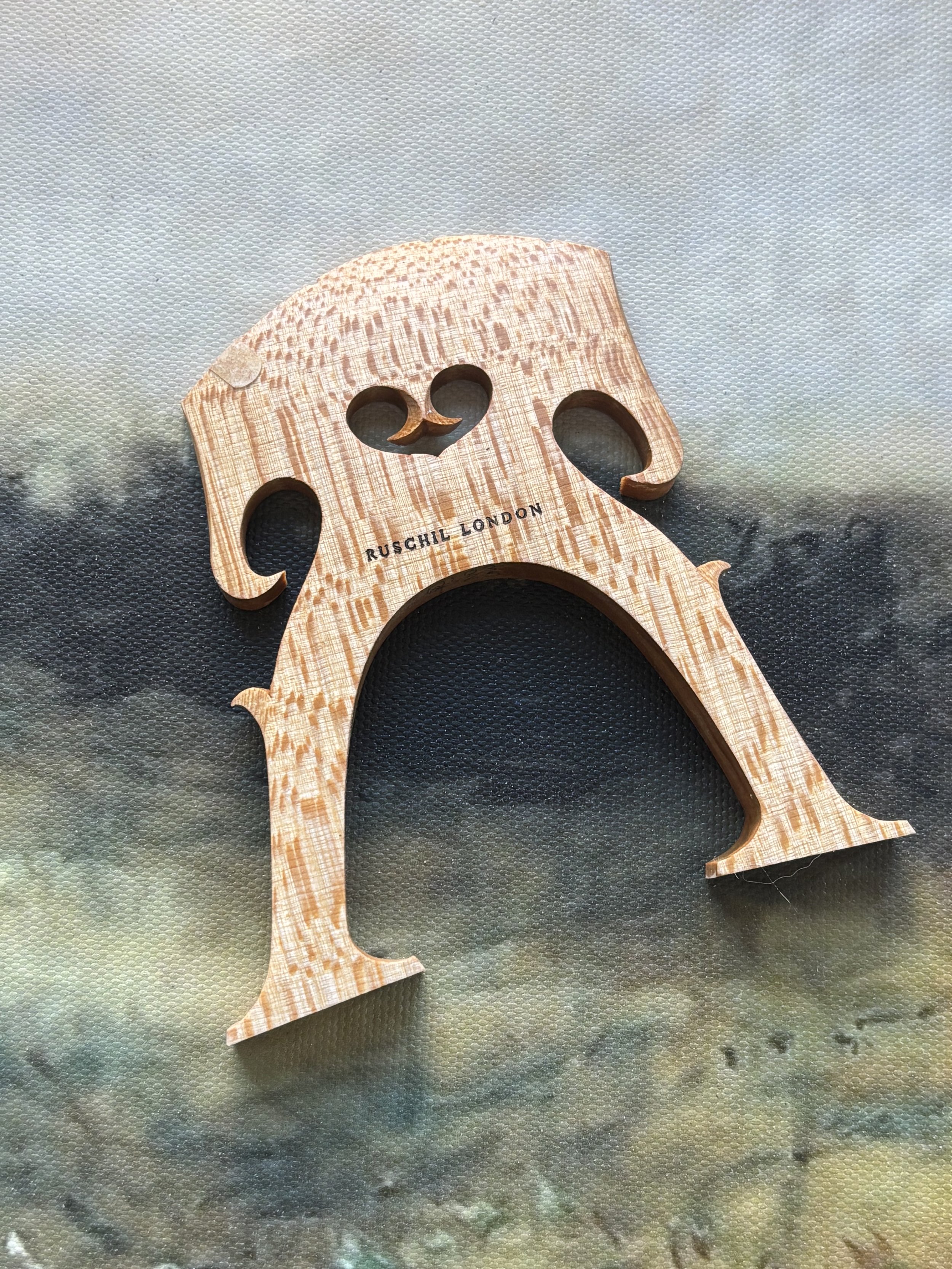 Choosing a Belgian or French Cello Bridge - Ruschil London
